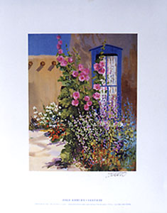 Hollyhocks